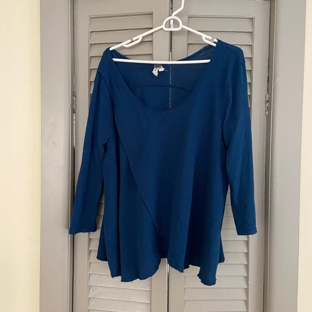 Free people we the free teal top